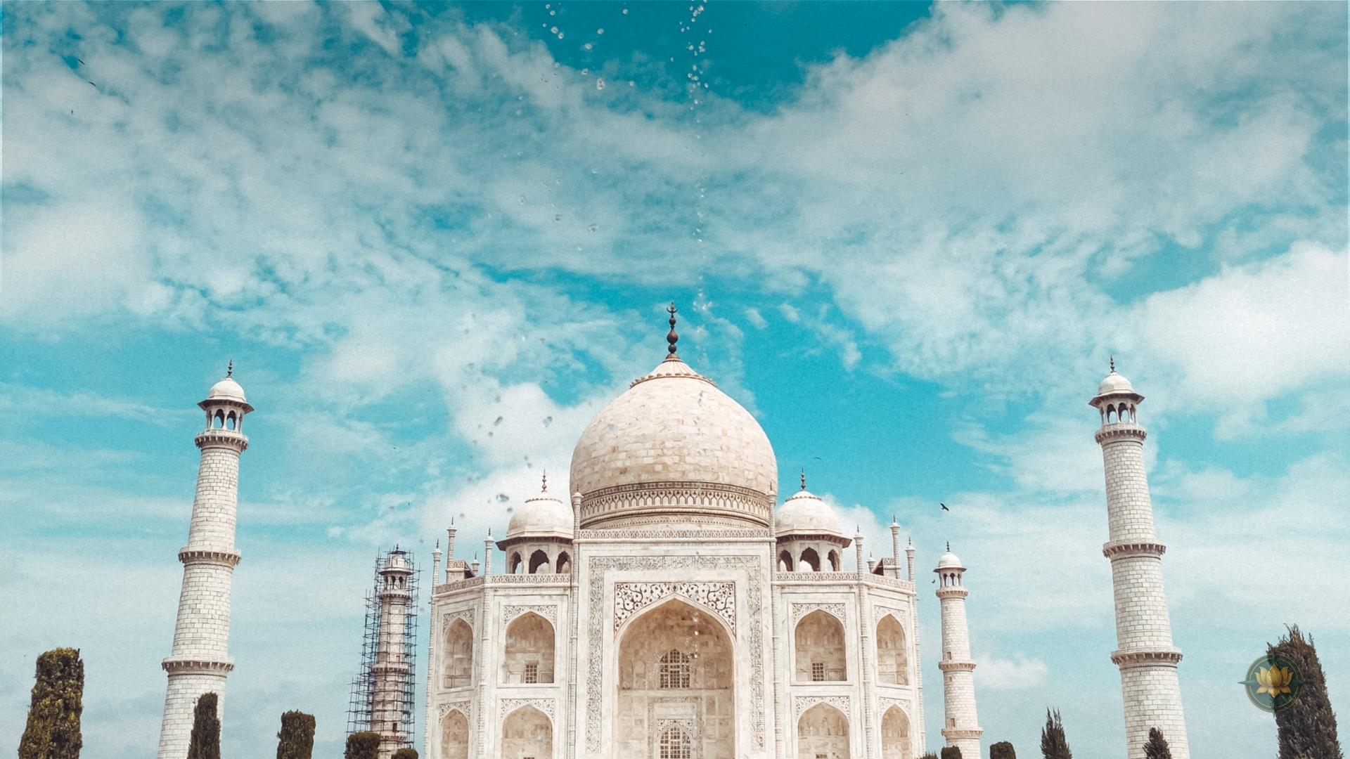Taj Mahal sunrise view during Golden Triangle tour